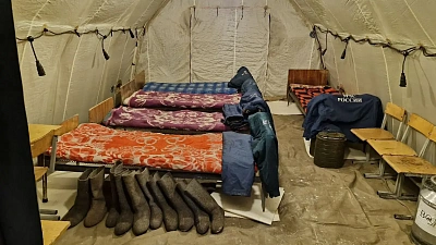 Мобильные пункты обогрева начали работать на трассах Челябинской области