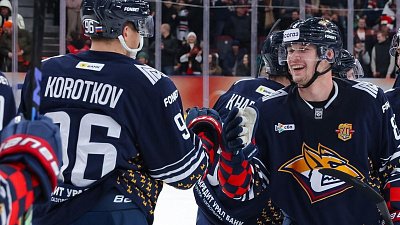 Хоккейный клуб «Металлург» разгромил «Сочи» со счетом 9:0 в чемпионате КХЛ