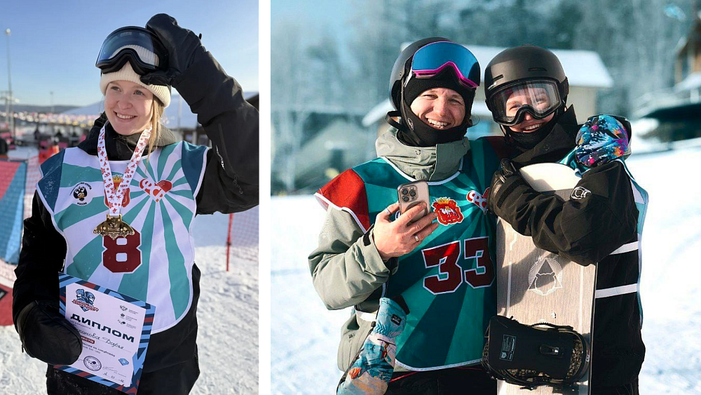 Сноубордистка Дарья Тихонова из Миасса выиграла этап Кубка России