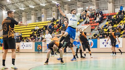 Гандбольный клуб «Динамо‑Сунгуль» дал бой чемпиону России в Суперлиге