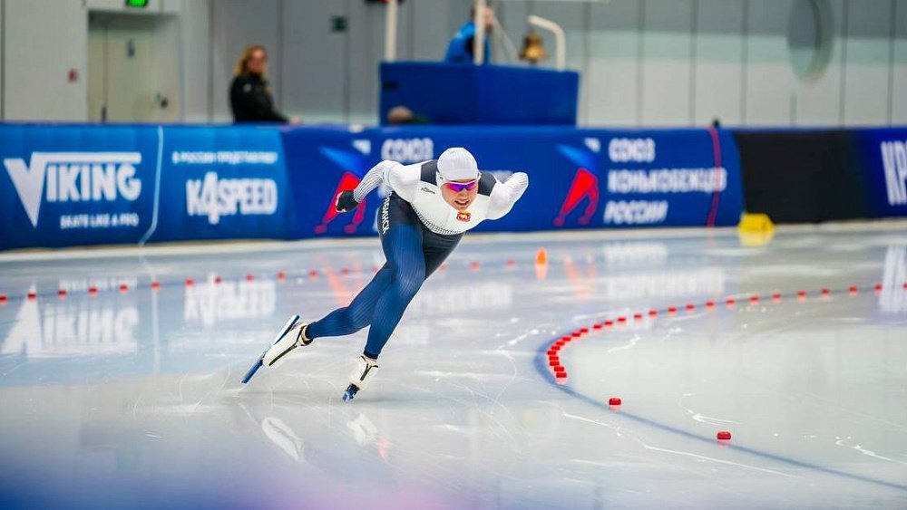 Конькобежка Ольга Фаткулина с победы стартовала на Кубке России в Челябинске