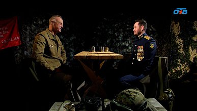 Штурман истребителя-бомбардировщика в студии программы «СВОи герои»