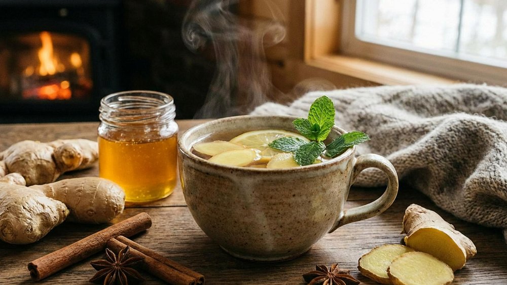Имбирный напиток поддержит иммунитет зимой