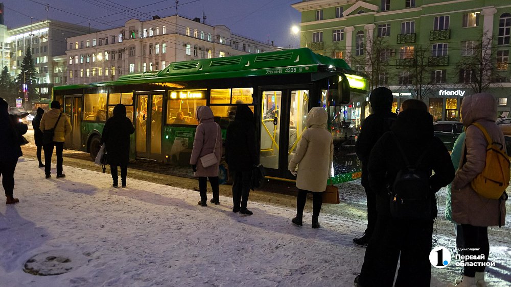 Компенсационный автобус пустили по проспекту Победы в Челябинске