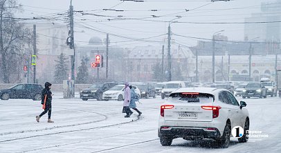 Влажная воздушная масса принесет снег в Челябинскую область 18 января