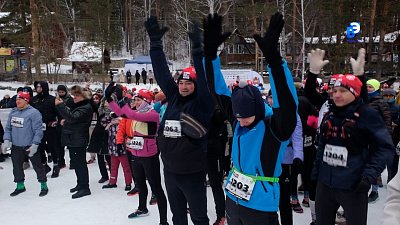 Шестой миасский ледовый забег установил новый рекорд по количеству участников
