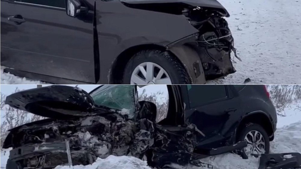 В Нагайбакском округе в ДТП погибли два человека