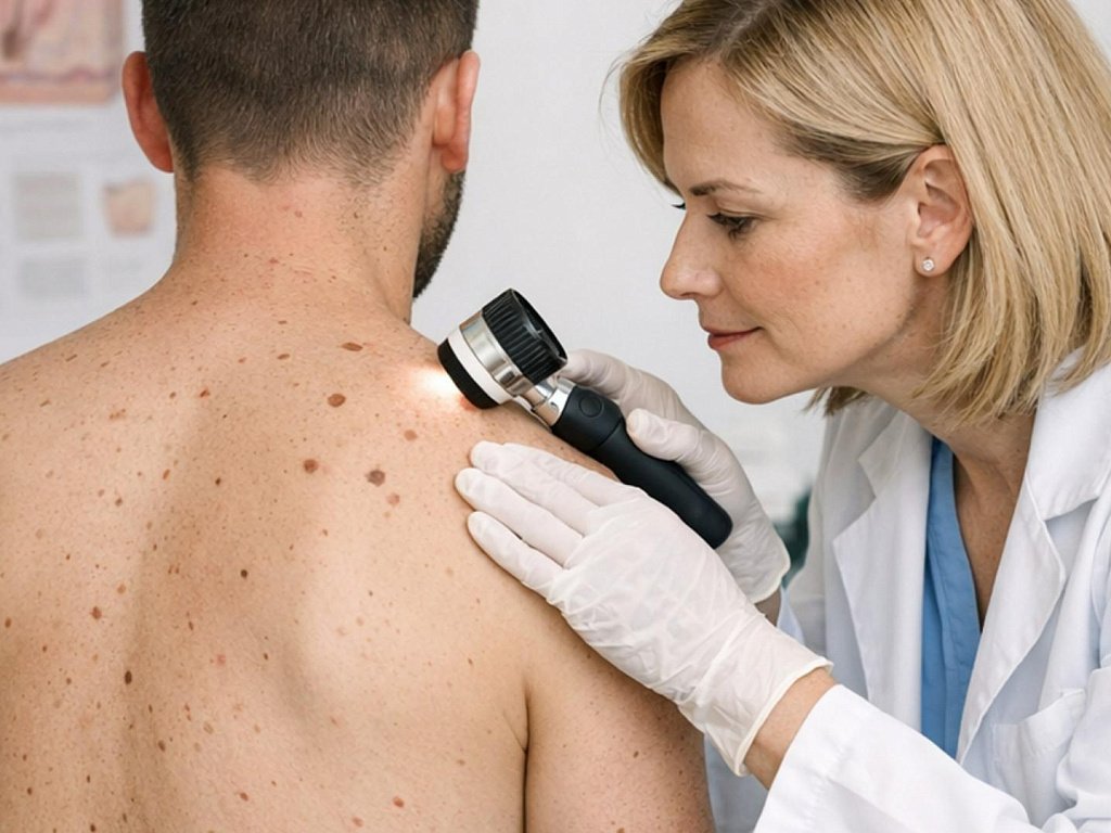 Почему на теле появляются рубиновые пятна