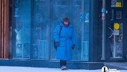 Сильный мороз в Челябинске заставил фотографов выйти на улицу