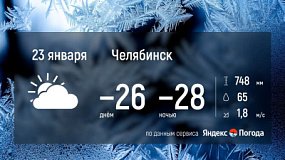 Погода в Челябинской области 22 января готовит экстремальные морозы