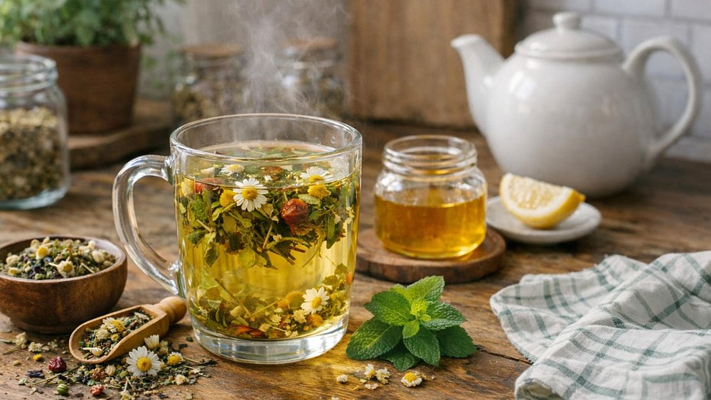 Как травяной чай может поправить здоровье