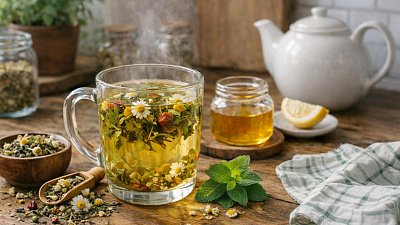 Как травяной чай может поправить здоровье