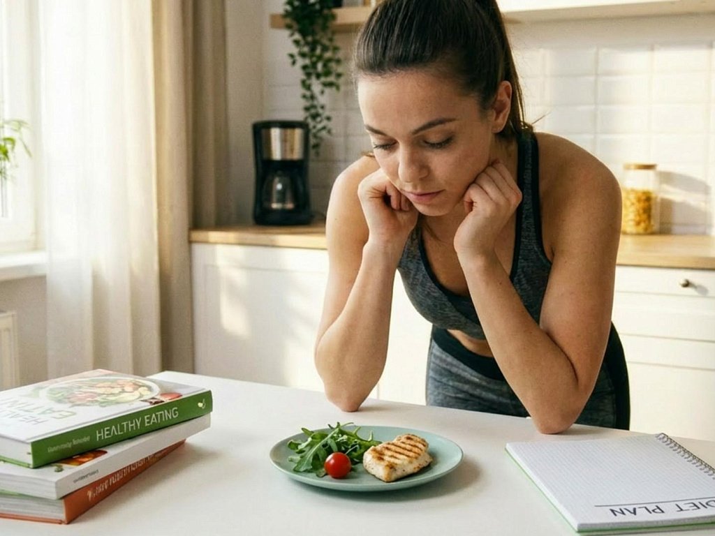 Чем опасно резкое сокращение калорийности рациона на диете