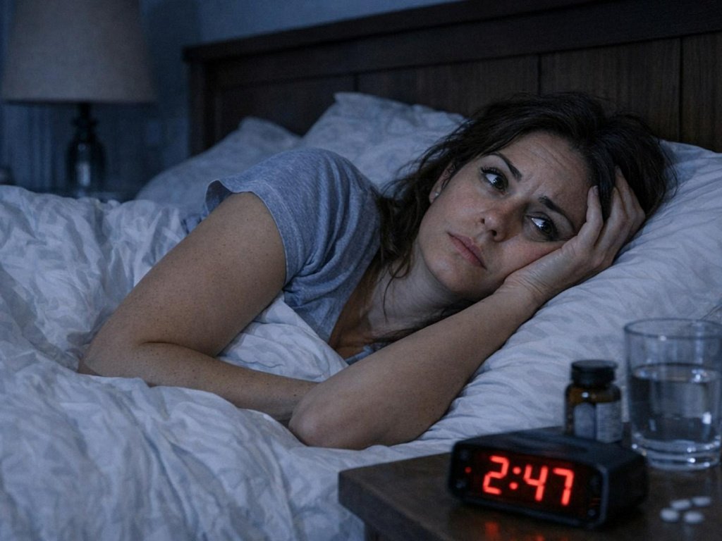 Как заснуть посреди ночи за пять минут