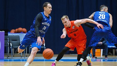 Баскетболисты «Металлурга» уступил клубу «Темп-СУМЗ» в Суперлиге