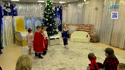 В детском саду Челябинска показали «Рождественскую сказку»