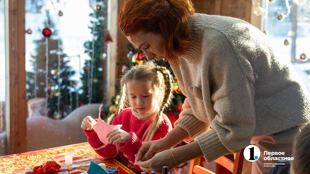 Творческие мастер-классы стартовали в Доме Деда Мороза от ОТВ в Челябинске