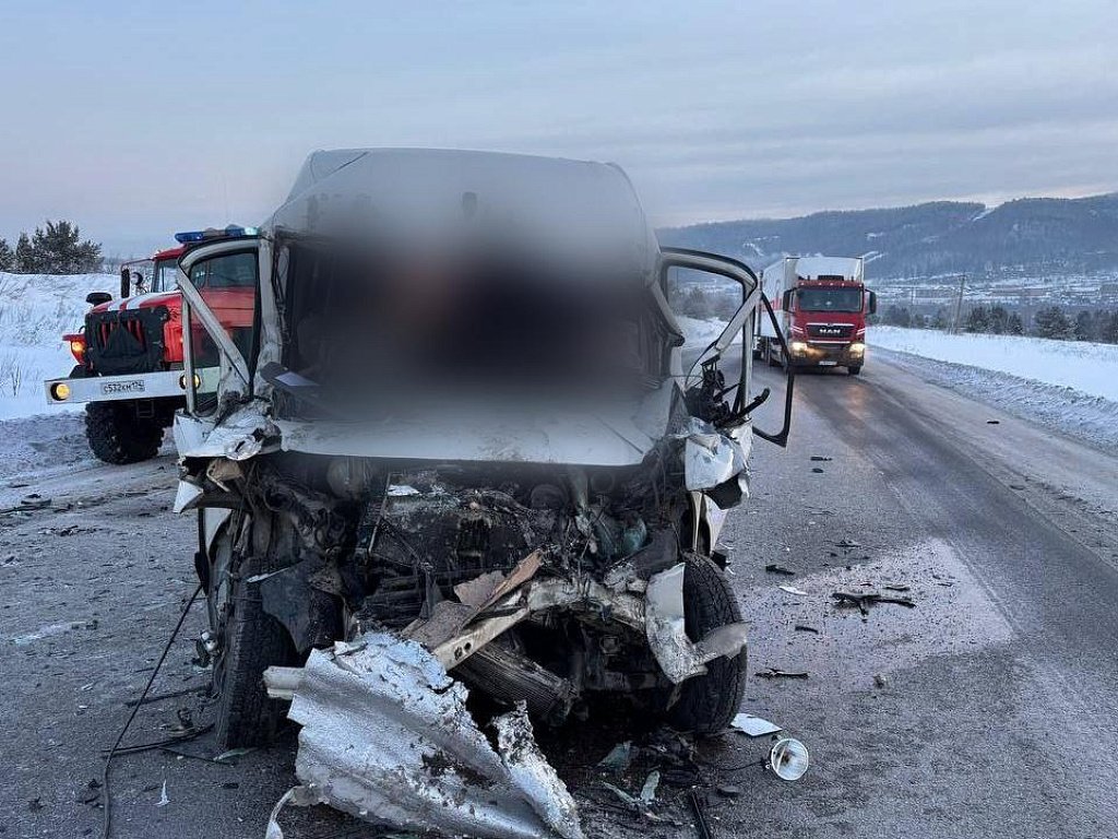 Водитель автобуса погиб в ДТП с грузовиком на трассе М-5 в Ашинском округе