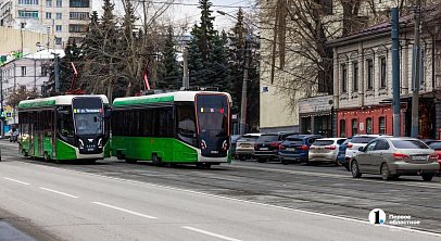 Движение трамваев по проспекту Победы в Челябинске открыли