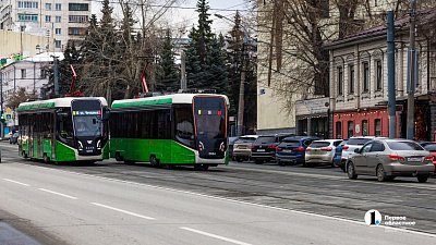 Движение трамваев по проспекту Победы в Челябинске открыли