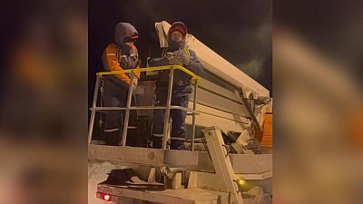 Энергетики круглосуточно дежурят в поселках под Челябинском в морозы