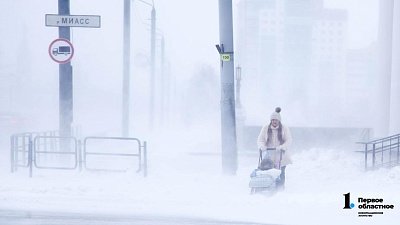 В ночь на 26 января на Южном Урале зафиксировали морозы до −39 градусов