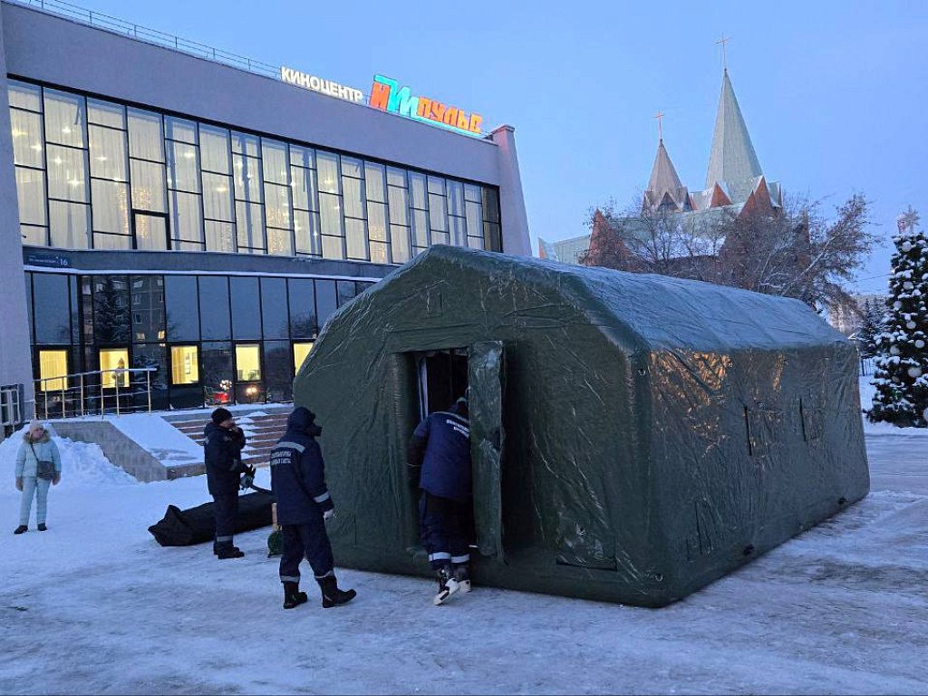 Пункты обогрева в Челябинске спасли от мороза 300 человек