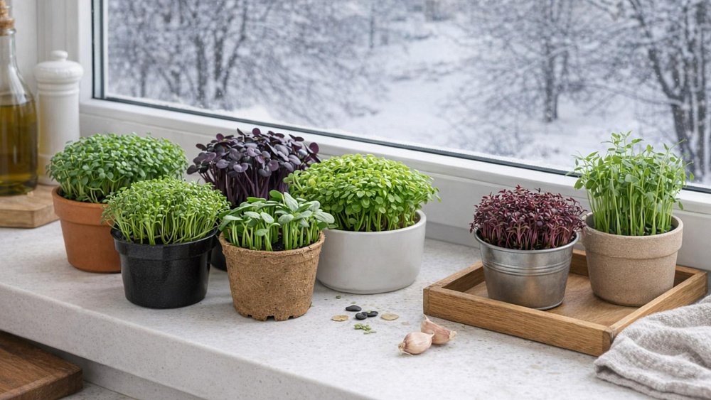 Микрозелень несет в рацион повышенную концентрацию витаминов