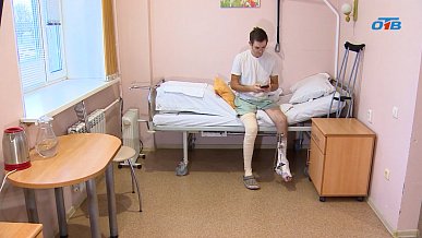 На Южном Урале спасли ногу молодому строителю