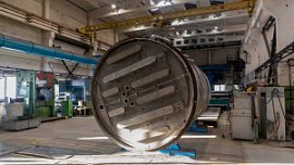 На Южном Урале изготовили колонну для переработки ядерного топлива