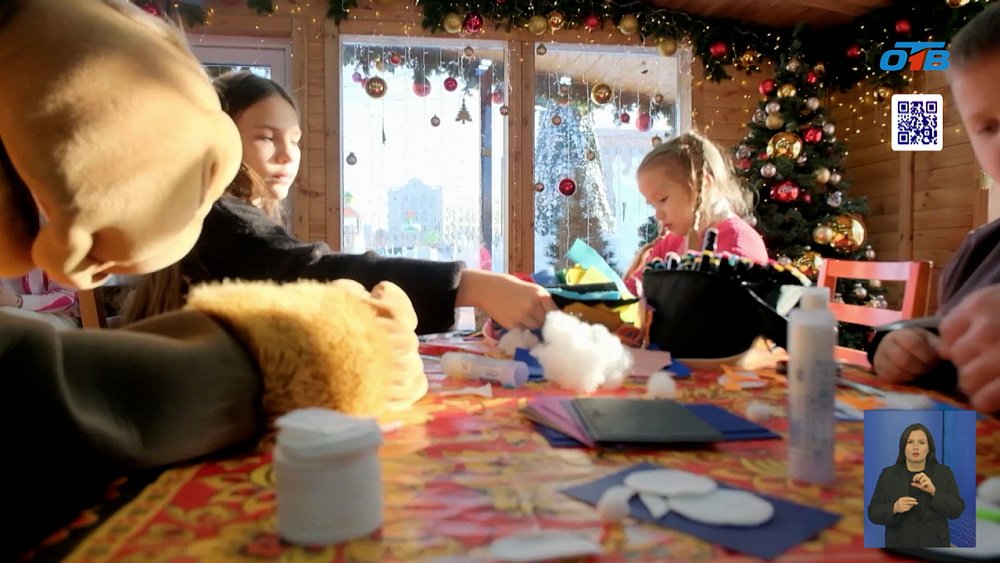 В Челябинске стартовали бесплатные мастер-классы в Доме Деда Мороза от ОТВ