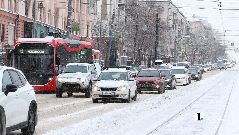 Юго-западный ветер принесет в Челябинскую область тепло и снег 28 января