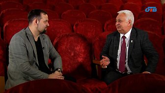 В передаче «Хорошие песни» принял участие руководитель архиерейского мужского хора «Аксиос»