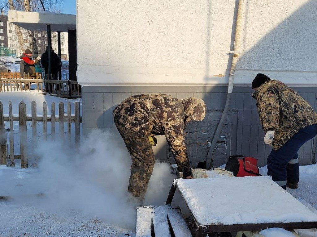 Карабаш планирует подать тепло в каждую квартиру до вечера среды, 28 января