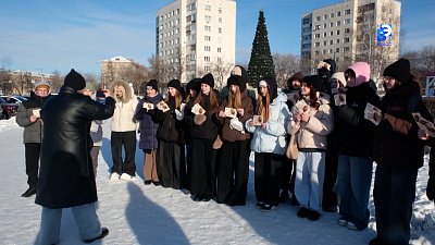 Миасские школьники почтили память о героизме жителей блокадного Ленинграда