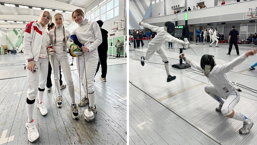 Три челябинские мушкетерки завоевали путевки на Спартакиаду России в фехтовании