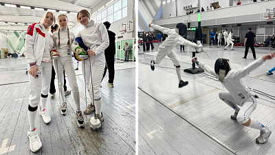 Три челябинские мушкетерки завоевали путевки на Спартакиаду России в фехтовании