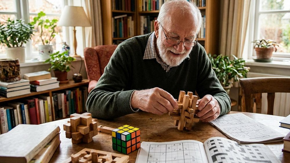 Стимулировать мозг в любом возрасте можно головоломками