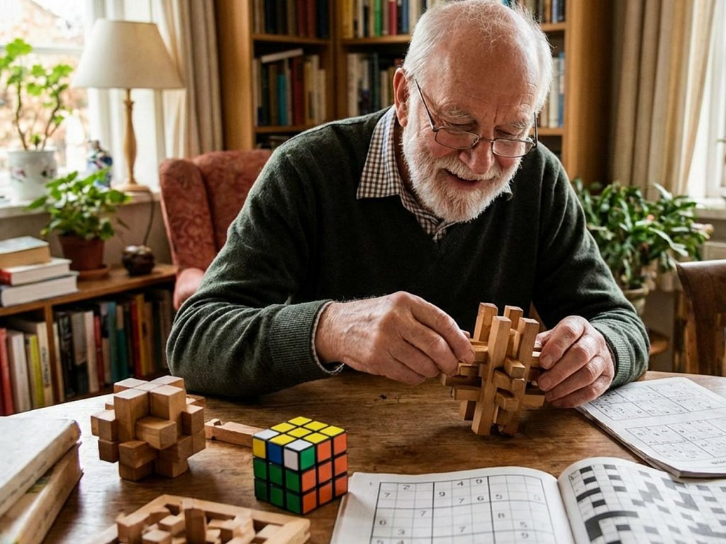 Стимулировать мозг в любом возрасте можно головоломками