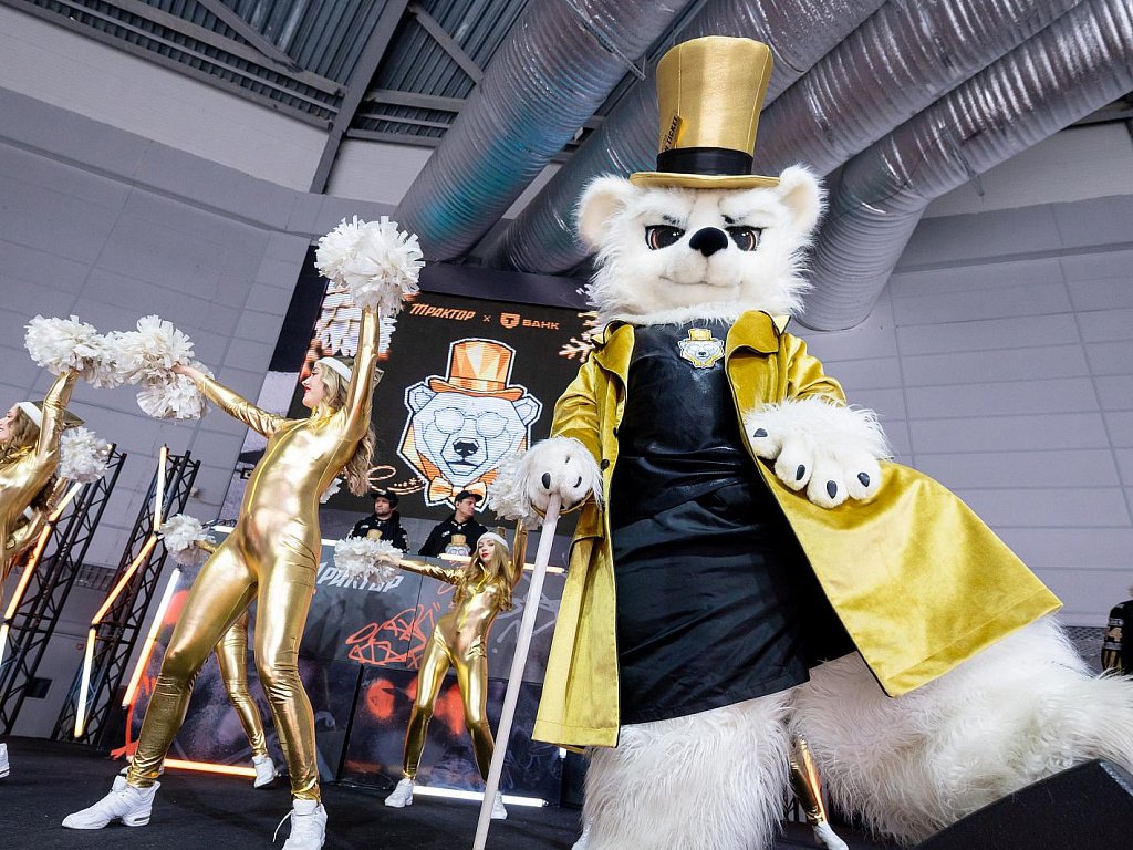 Маскот хоккейного клуба «Трактор» выиграл конкурс «Талисмания КХЛ»