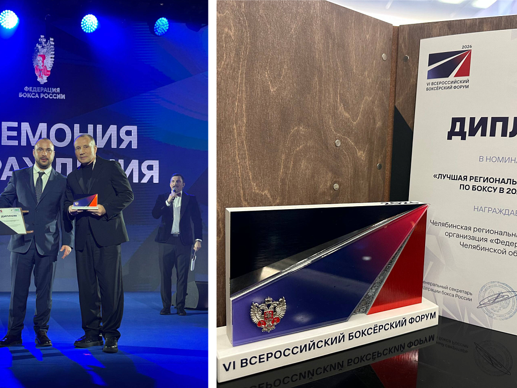 Федерацию бокса Челябинской области признали лучшей в России