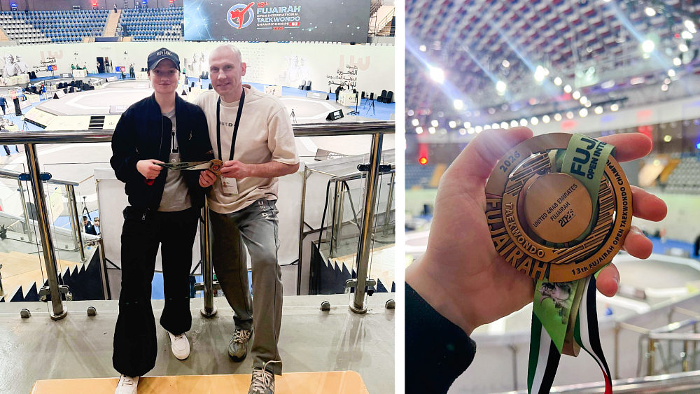 Челябинская тхэквондистка завоевала Кубок на турнире в Эмиратах