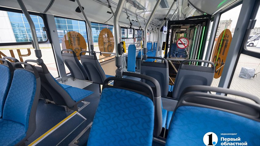 В Челябинске начали тестировать синий гиперавтобус