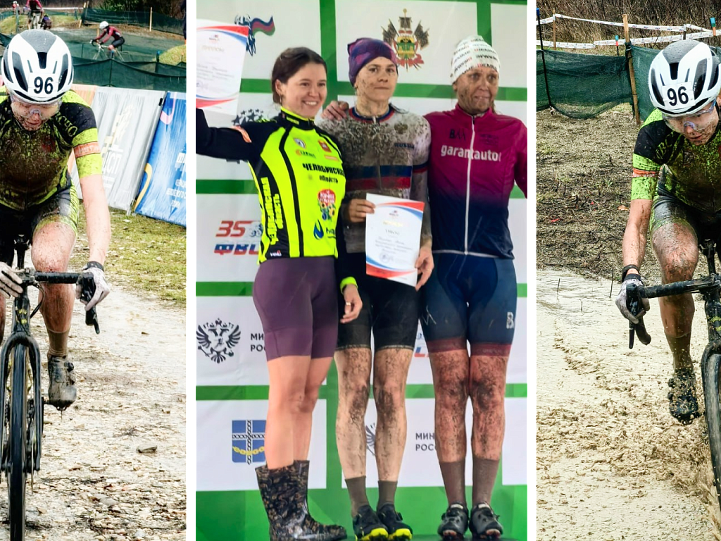 Копейская велогонщица открыла новый сезон подиумом на всероссийских стартах