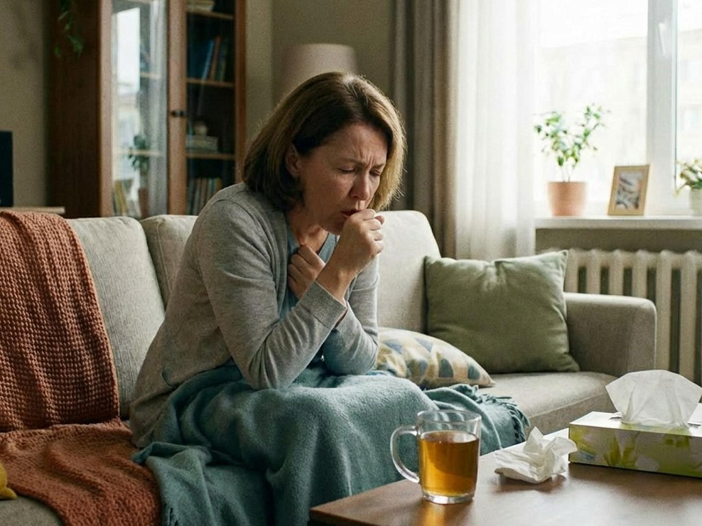 Причина кашля может быть в заболевании желудка