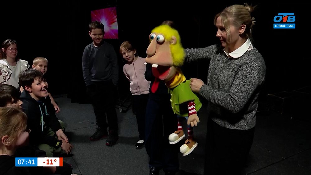 О том, как рассказать историю без слов, в сюжете «Звуки Театра кукол»