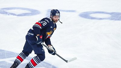 Хоккеист «Металлурга» Сергей Толчинский признан лучшим форвардом КХЛ в январе