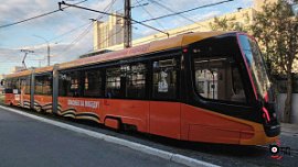 Екатеринбург получил партию современных трехсекционных трамваев от УКВЗ