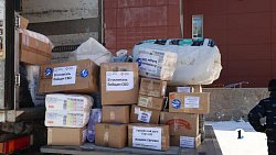 Гуманитарный конвой отправился в Донбасс из Челябинска