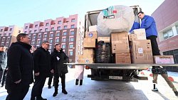 Гуманитарный конвой отправился в Донбасс из Челябинска